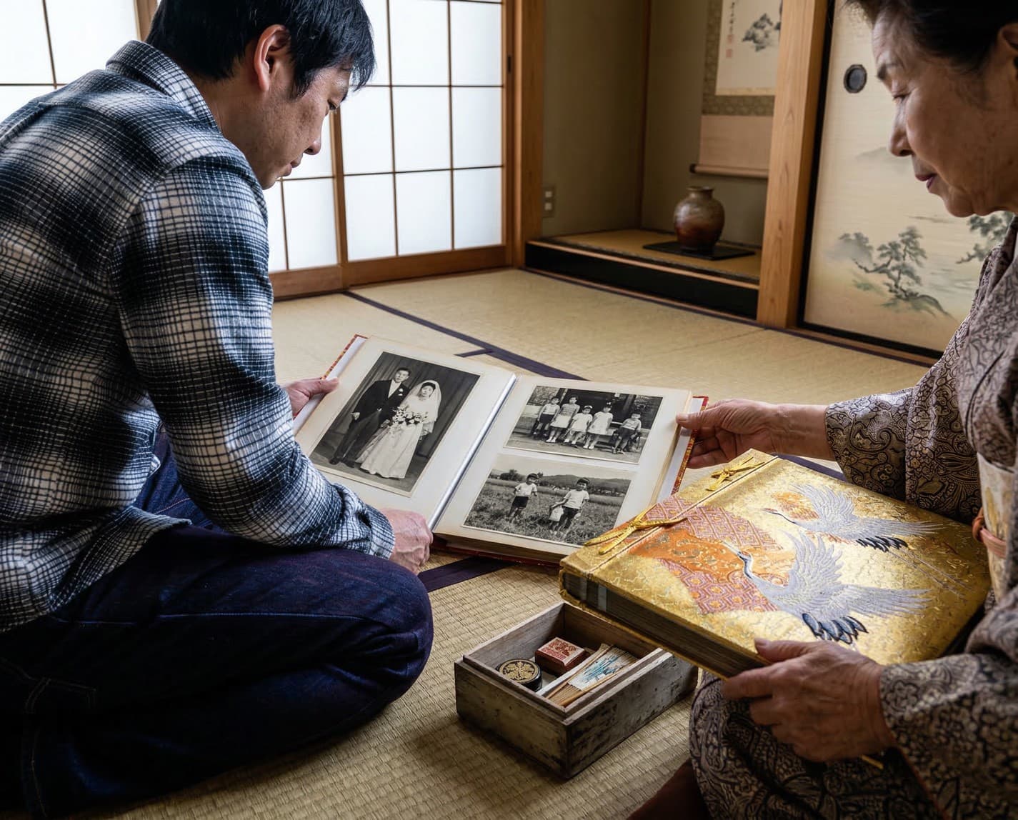 思い出の品を記録