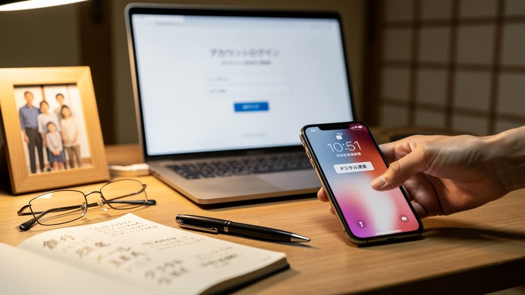 デジタル遺品の整理方法|スマホ・PC・SNSの対処法を解説